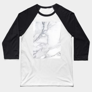 White marble Baseball T-Shirt